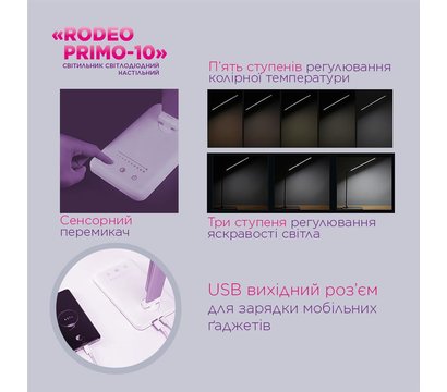 Изображение 4 LED светильник ELM Rodeo Primo 27-0003 10W IP20 3000-6000K