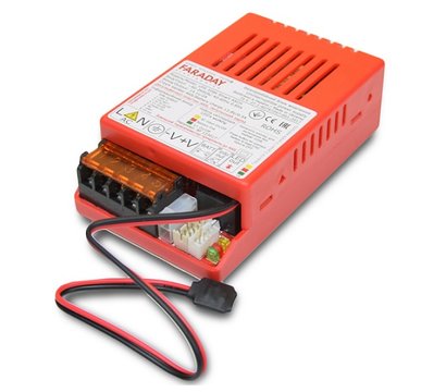 Зображення 2 LED світильник Faraday PLB 7-9 А·ч + LED 12W + UPS 35W Smart ASCH PL + FEl-127 + e.switch wires 6A white вуличні, Потужність: 12 Вт