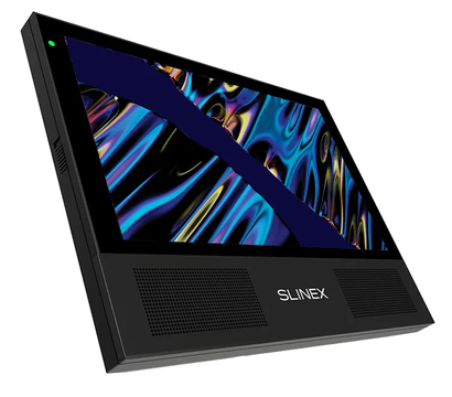 Изображение 4 Домофонна система Slinex Sonik 7 Cloud Black + Tantos Triniti HD, Цвет (домофон + панель): черный + серый