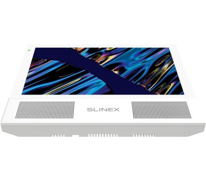 Изображение 4 Комплект видеодомофона Slinex Sonik 7 Cloud White + Tantos Triniti HD, Цвет (домофон + панель): белый + серый