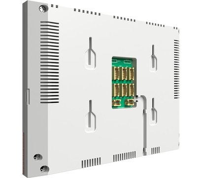 Изображение 5 Комплект видеодомофона Slinex Sonik 7 Cloud White + Tantos Triniti HD, Цвет (домофон + панель): белый + серый