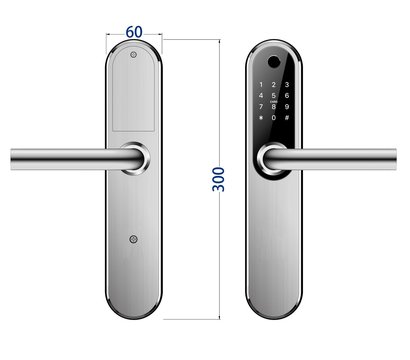 Изображение 5 Smart замок Seven Lock SL-7768BF Silver