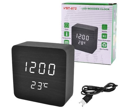 Зображення 2 Годинник настільний VST 872-6 white