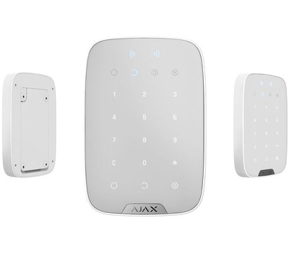 Зображення 3 Клавіатура Ajax Keypad S Plus White, Колір: білий