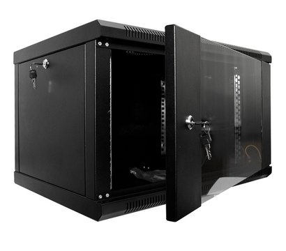 Зображення 2 Комутаційна шафа SteelNet 6U, 600 x 350, Black