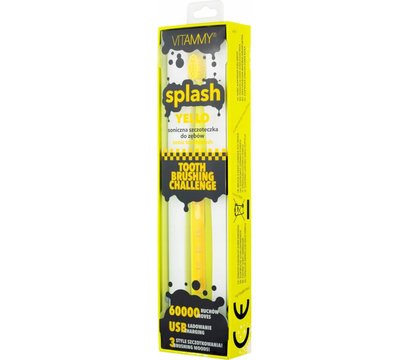 Зображення 3 Зубна щітка Vitammy Splash Yellow, Колір: жовтий