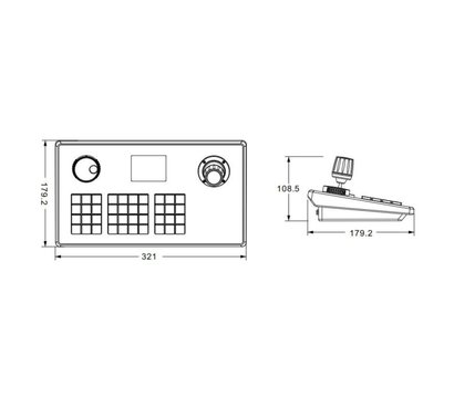 Изображение 4 Пульт PTZ TVT TD-K12