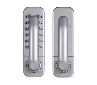 Зображення 4 Ригельний замок Trinix TRL-6101MPW Silver, Колір корпусу: сріблястий