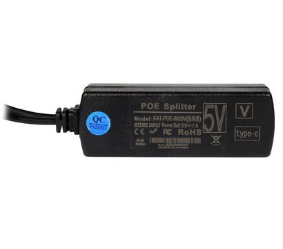 Зображення 3 PoE сплітер NVC-PD48/Type-C до 10/100 Мбіт/с