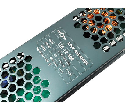 Зображення 4 Блок живлення для камер Biom LED-12-400 металевий, Струм (А): 33 А