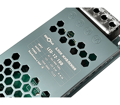 Зображення 4 Блок живлення Biom LED-12-100 на 8.3 A, Струм (А): 8.3 A