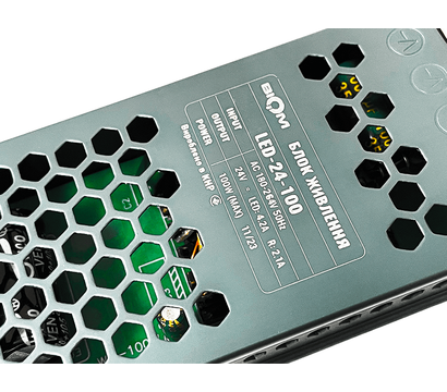 Изображение 4 Блок питания для камер Biom LED-24-100 металлический, Ток (А): 4.2 A