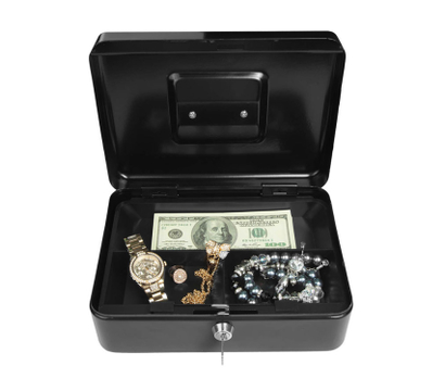 Изображение 2 Кэшбокс Technomax TS0020 Black/Red ключевой замок