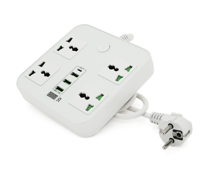 Изображение 3 Сетевой фильтр Voltronic ТВ-Т90 White 4 розеток