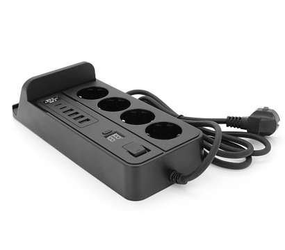 Зображення 4 Мережевий фільтр Voltronic G12H Black 4 розеток