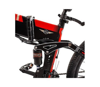 Изображение 5 Электровелосипед Zhengbu H1 Black from red