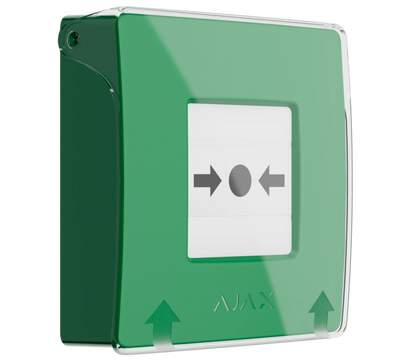 Изображение 5 Ручной датчик Ajax Manual Call Point ASP Green, Цвет: зеленый
