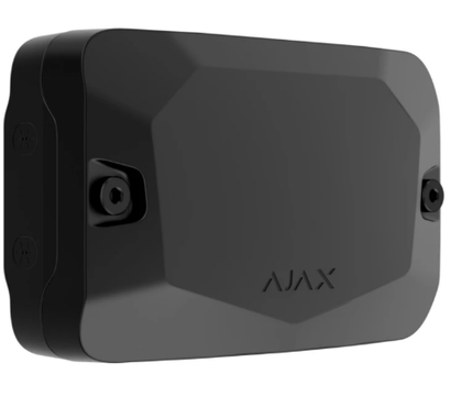 Зображення 3 Корпус Ajax Case A (106×168×56) Fibra Black для модулів, Колір: чорний
