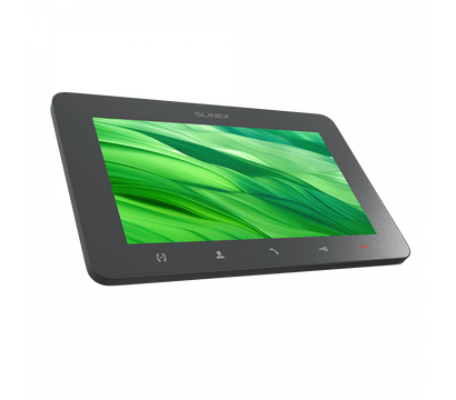 Изображение 3 Комплект видеодомофона Slinex SM-07MHD Graphite + ML-16HD Black, Цвет (домофон + панель): графит + черный