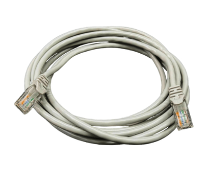 Зображення 2 Патч-корд кручена пара Gear GPC-UTPCCARJ45-3G UTP Cat.5e (3 м) grey, Довжина кабелю: 3 м
