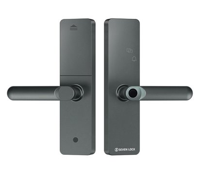 Зображення 2 Smart замок Seven Lock SL-7740BF Grey (5050), Колір корпусу: сірий