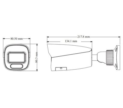 Зображення 2 6 MP відеокамера TVT TD-9462E4(D/PE/AW3) Black