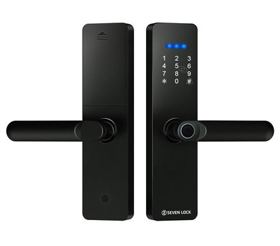 Изображение 4 Smart замок Seven Lock SL-7740BF Black (5050), Цвет корпуса: черный