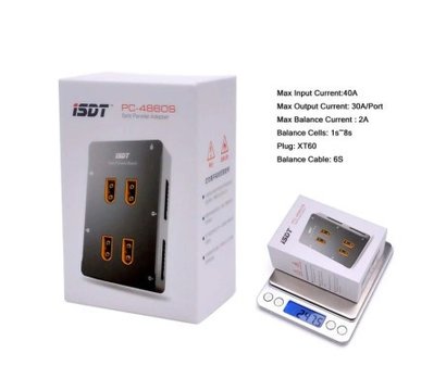 Изображение 3 Зарядное устройство iSDT PC-4860S LiPo Parallel Charging Board - HP0015.0023