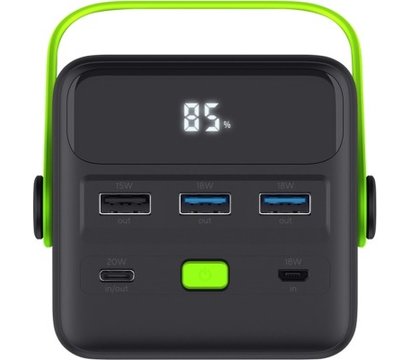 Зображення 4 Повербанк Trust Redoh XXL, 50000мАx, 3хUSB-A/USB-C, 20W, Black - 25196