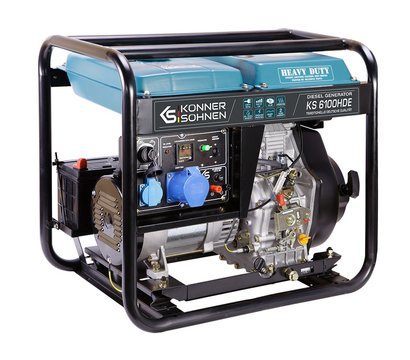 Изображение 2 Дизельный генератор Konner&Sohnen KS 6100HDE