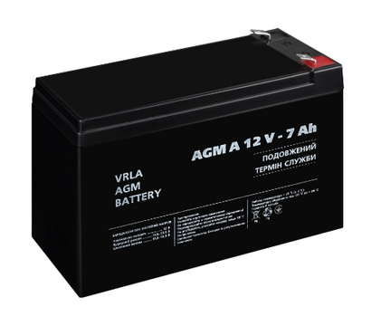 Зображення 3 Свинцево-кислотний акумулятор LogicPower AGM, 12В, 7.0 Ач