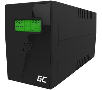 Зображення 2 ДБЖ лінійно-інтерактивний Green Cell PowerProof UPS02, Вихідна потужність (Вт): 480 Вт