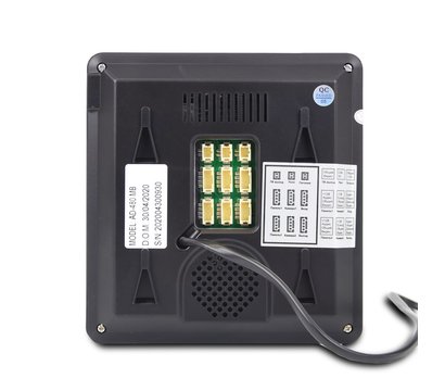 Зображення 10 Домофонний комплект Atis AD-480MB + Bcom BT-305HR Cooper сенсорні кнопки, Колір (домофон + панель): чорний + мідний