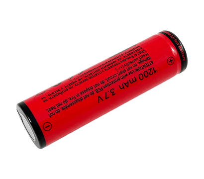 Изображение 2 Аккумулятор Titanum 18650 Li-lon 1200mAh BL 1шт., Емкость (Ач): 1.2 Ач