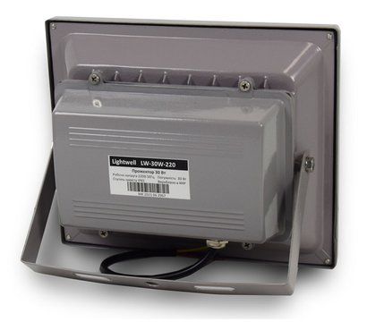 Зображення 3 LED прожектор Lightwell LW-30W-220 + AMRS на 30 Вт, Потужність: 30 Вт