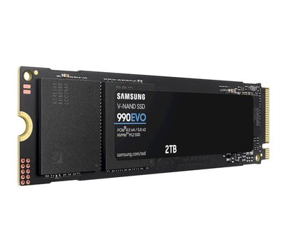 Изображение 2 SSD диск Samsung 990 EVO 2ТB M.2 2280 PCIe 5.0 x4 NVMe V-NAND TLC — MZ-V9E2T0BW