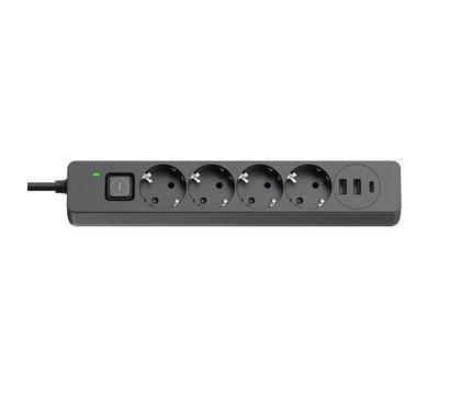 Зображення 3 ColorWay CW-CHE432PDB 4, 3 х USB розеток