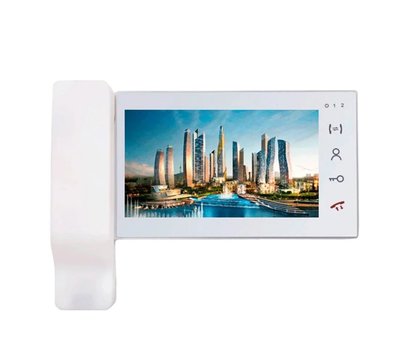 Изображение 2 Комплект видеодомофона LightVision Seoul 7″ FHD White + RIO FHD(RF) White
