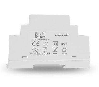 Изображение 3 Блок питания для камер Full Energy BGP-121UDIN пластмассовый, Ток (А): 1.25 А