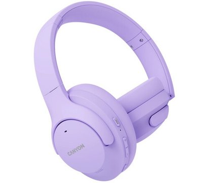 Изображение 4 Bluetooth гарнитура Canyon OnRiff 10 ANC Purple — CNS-CBTHS10PU