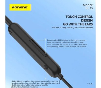 Изображение 6 Bluetooth гарнитура Foneng Neckband Sport — BL35