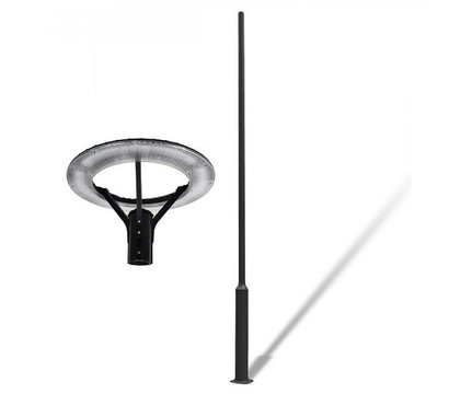 Зображення 2 LED світильник Lightwell LW-GL-50S + pillar + DS-1275ZJ-SUS на 50 Вт