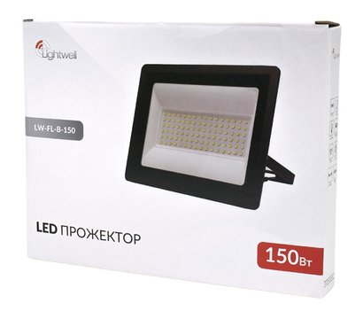 Зображення 3 Світлодіодний прожектор Lightwell LW-FL-B-150, Потужність: 150 Вт