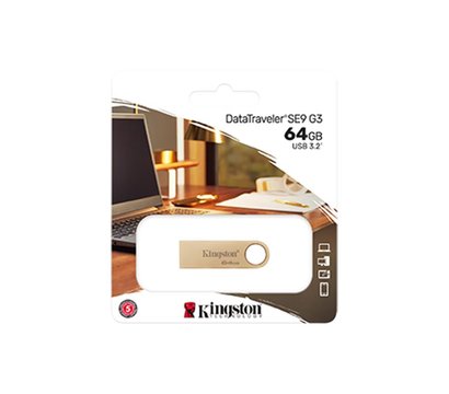 Зображення 3 USB флешка Kingston DataTraveler SE9 G3 64GB USB3.2 - DTSE9G3/64GB