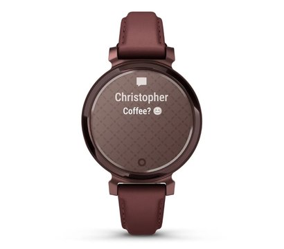 Изображение 4 Смарт-часы Garmin Lily 2 Dark Bronze with Mulberry Leather Band