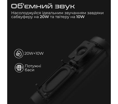 Зображення 2 Акустична система 1.0 HiFuture Ripple 30W Black