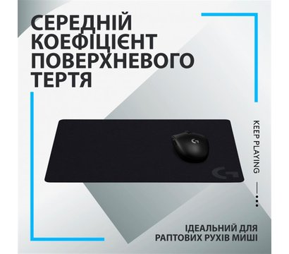 Изображение 2 Коврык для мыши Logitech G240 Black - 943-000785