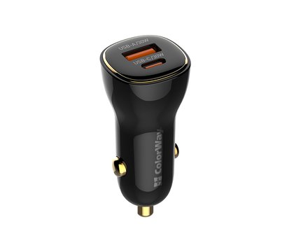 Изображение 2 Зарядное устройство ColorWay Power Delivery Port PPS USB (USB-A + USB-C, 60W) Black - CW-CHA046PD-BK