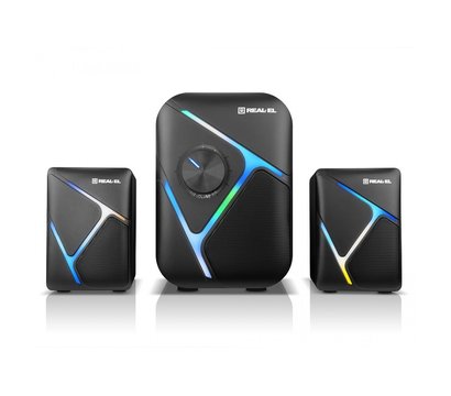 Изображение 2 Акустическая система 2.1 REAL-EL M-320 Black