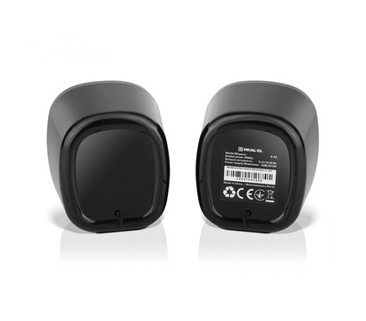 Зображення 3 Акустична система 2.0 REAL-EL S-55 Black